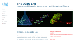 Desktop Screenshot of lobolab.org